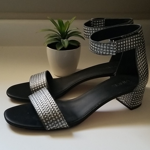 Vince Rita Block Heel Sandals - Picture 3 of 8